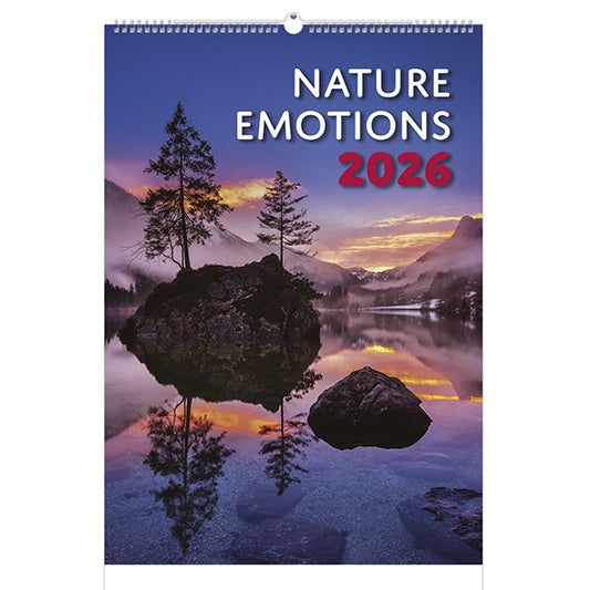 Falinaptár TOPTIMER T092 315x450mm álló Nature Emotions 2026. kép