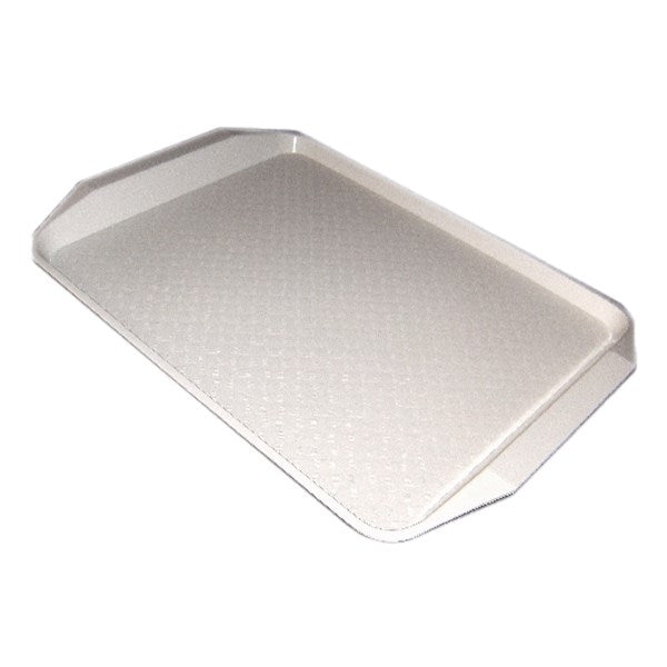 Tálca szögletes műanyag fehér 43x28cm kép