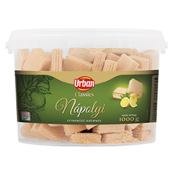 Töltött ostya URBAN Classic citromos vödrös 1 kg kép