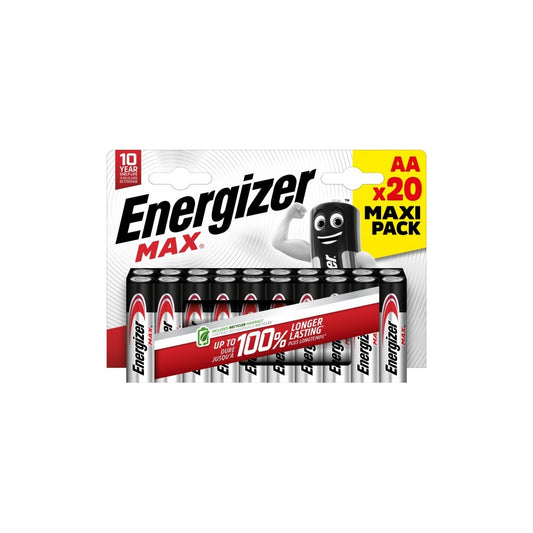 Elem AA ceruza LR06 Max 20 db/csomag, Energizer kép