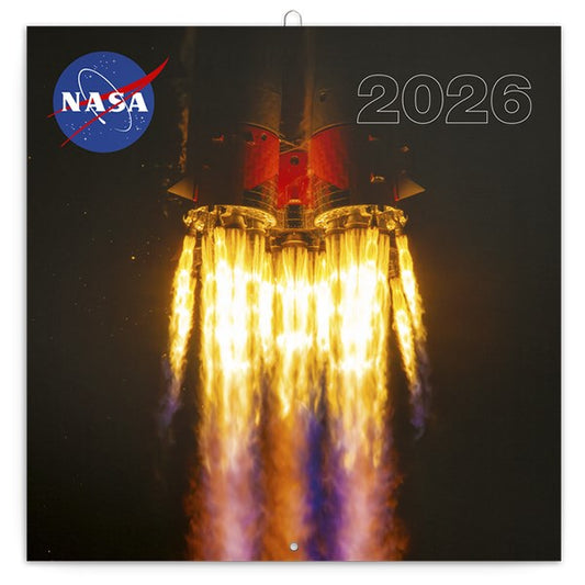 Lemeznaptár REALSYSTEM 300x300mm NASA 2026. kép