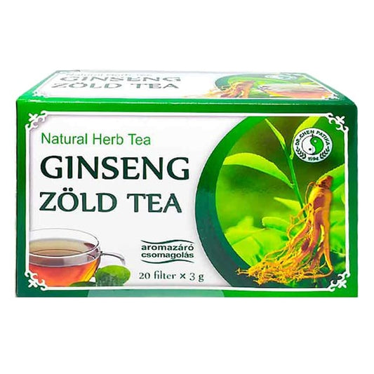 Zöld tea DR CHEN Ginseng Eleuthero 20 filter/doboz kép