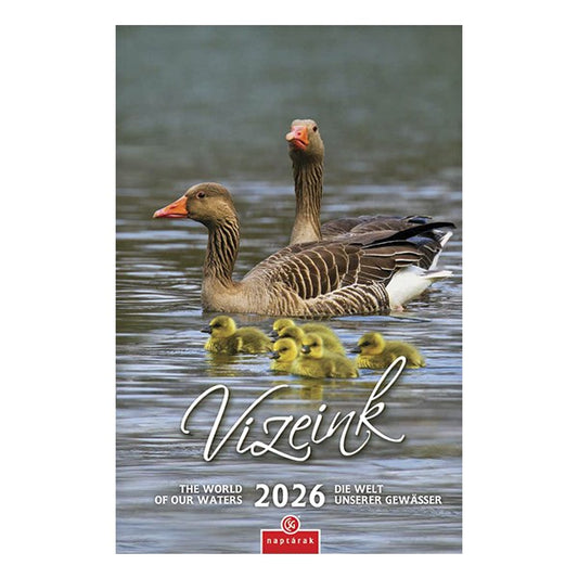 Falinaptár CSG 210x320mm álló Vizeink világa 2026. kép