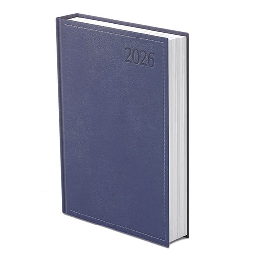 Határidőnapló TOPTIMER Traditional T020 B/5 napi fehér lapos kék 2026. kép