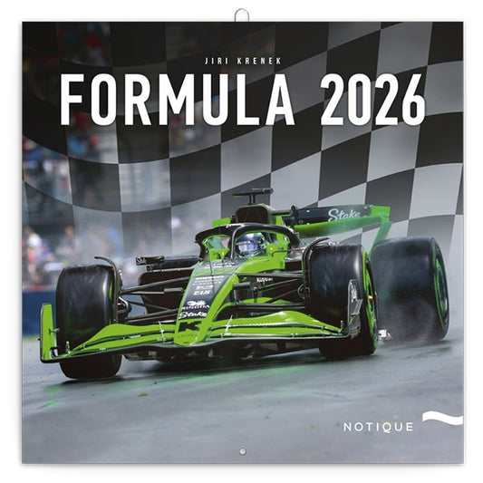 Lemeznaptár REALSYSTEM 300x300mm Formula 2026. kép