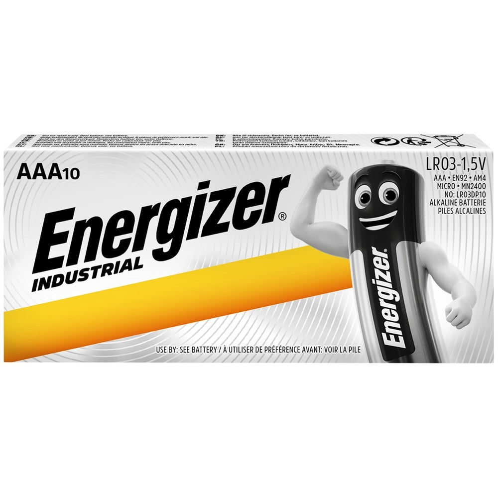 Elem AAA mikro LR03 Industrial 10 db/csomag, Energizer kép