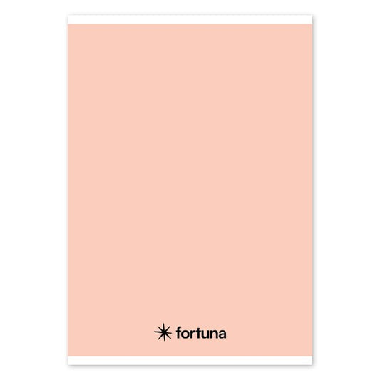 Füzet vonalas FORTUNA Monocolor A/5 32 lapos pasztell barack kép