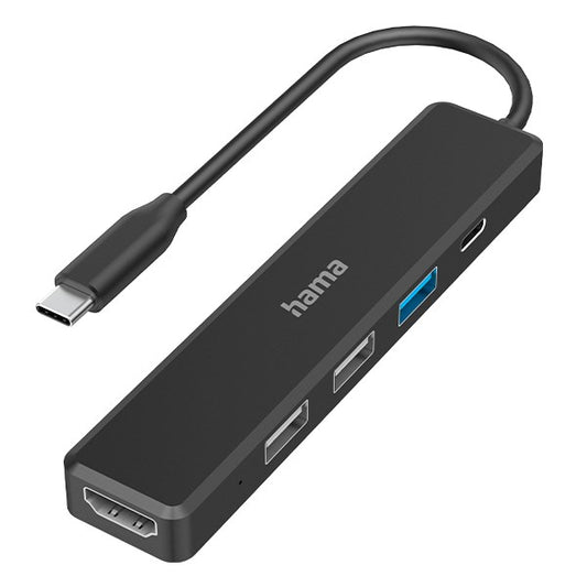Elosztó HUB HAMA USB 3.2 + USB 3.2/2xUSB 2.0/HDMI/USB Type-C kép