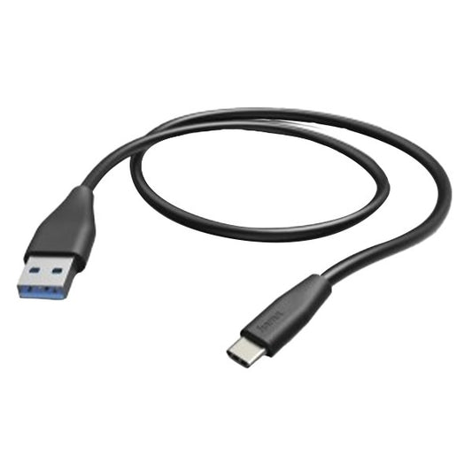 Adatkábel HAMA USB-C/USB-A 1,5m fekete kép