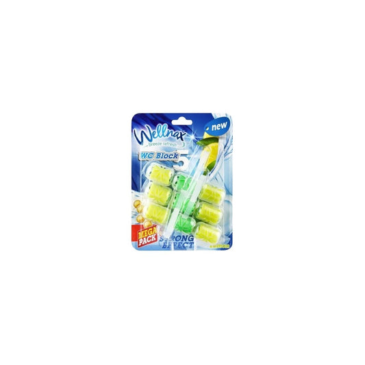 WC illatosító golyós 3 x 50 g Wellnax Lemon kép