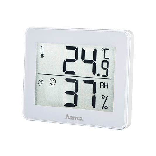 Hő és páratartalom mérő HAMA TH-130 fehér kép