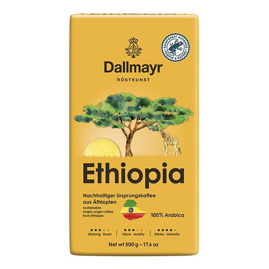 Kávé őrölt DALLMAYR Ethiopia 100% arabica 500 g kép