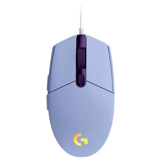 Egér vezetékes LOGITECH G102 LightSync USB 6 gombos 8000 DPI lila kép