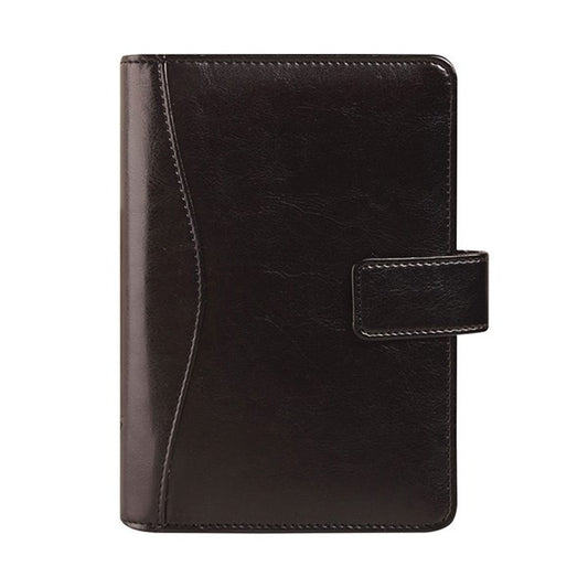 Gyűrűs kalendárium SATURNUS L231 sárga lapos fekete műbőr 2026. kép