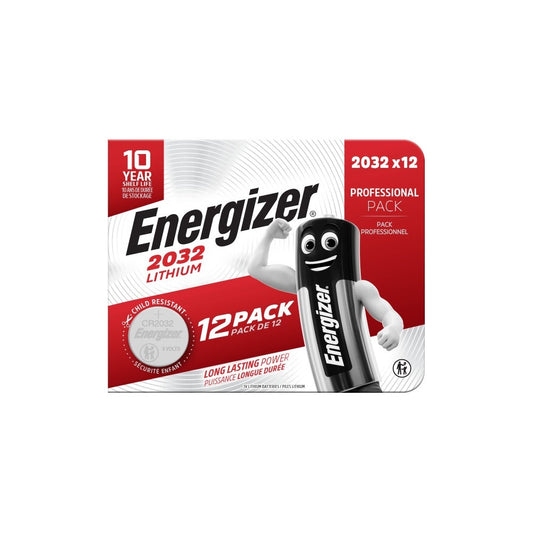 Elem gombelem CR2032 lítium 12 db/csomag, Energizer kép