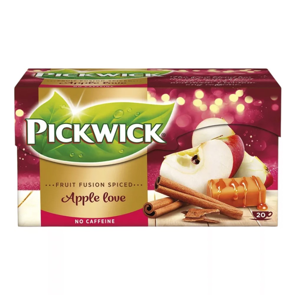 Gyümölcstea PICKWICK Fruit Fusion alma-love 20 filter/doboz kép
