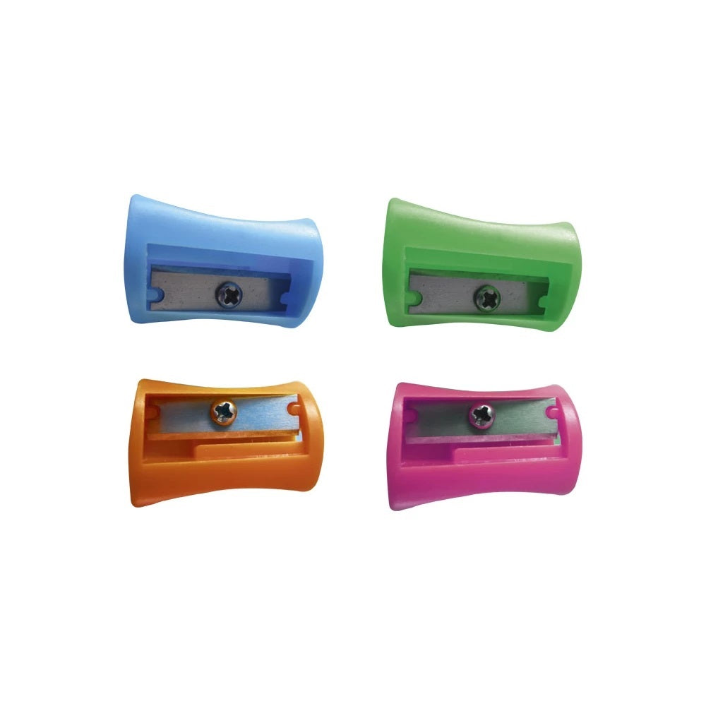 Hegyező 1 lyukú műanyag Connect különféle színek kép