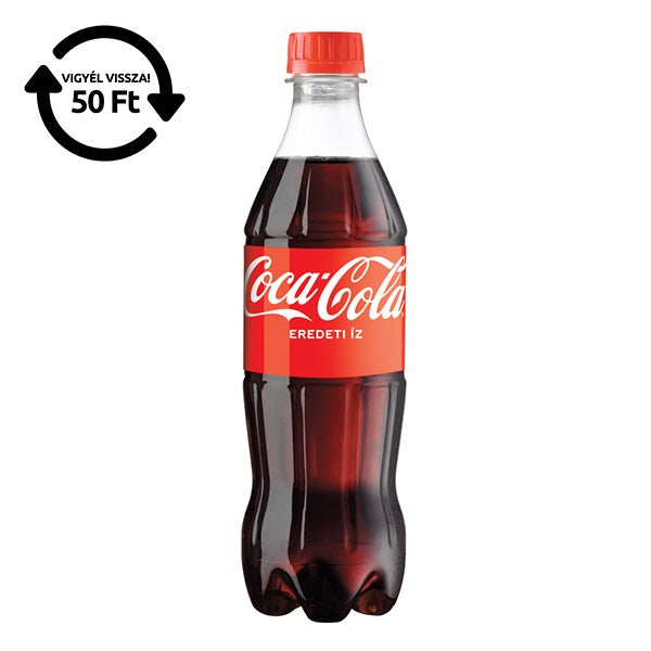 Üdítőital szénsavas COCA-COLA 0,5L DRS kép