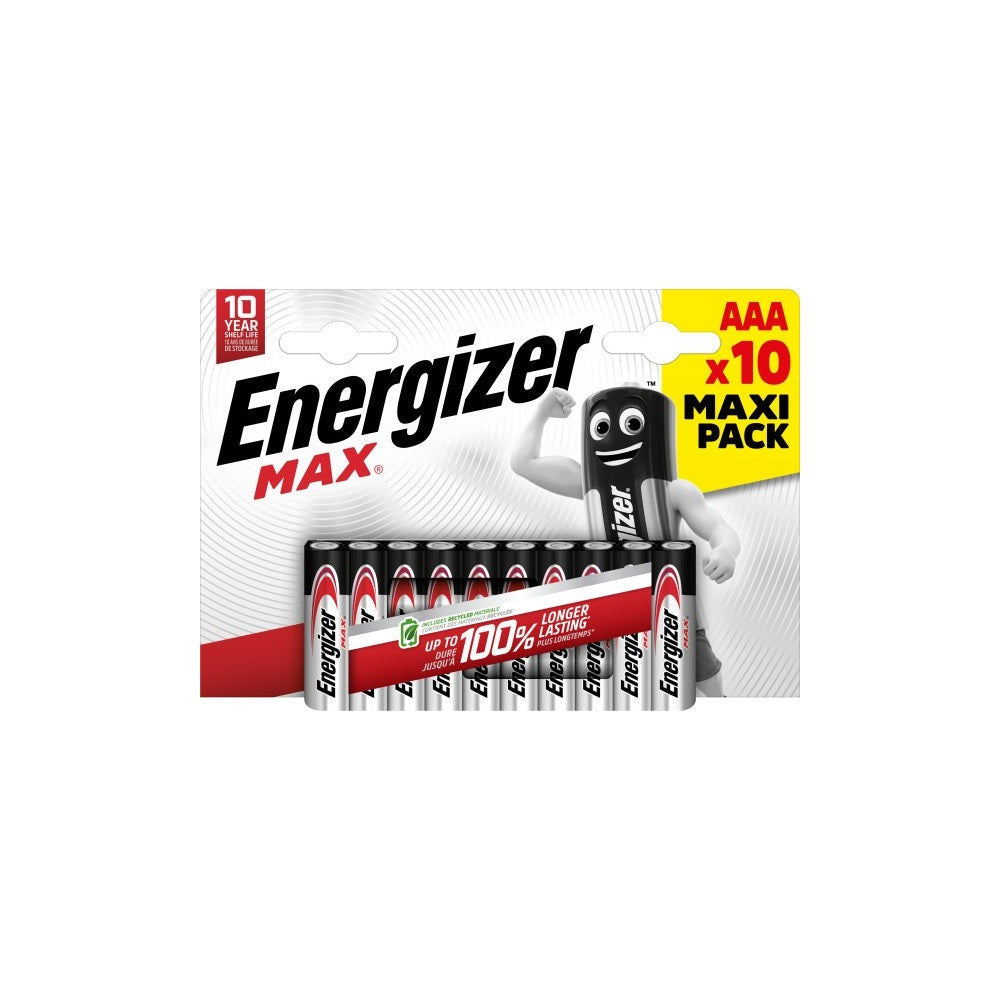 Elem AAA mikro LR03 Max 10 db/csomag, Energizer kép