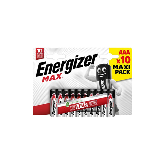 Elem AAA mikro LR03 Max 10 db/csomag, Energizer kép