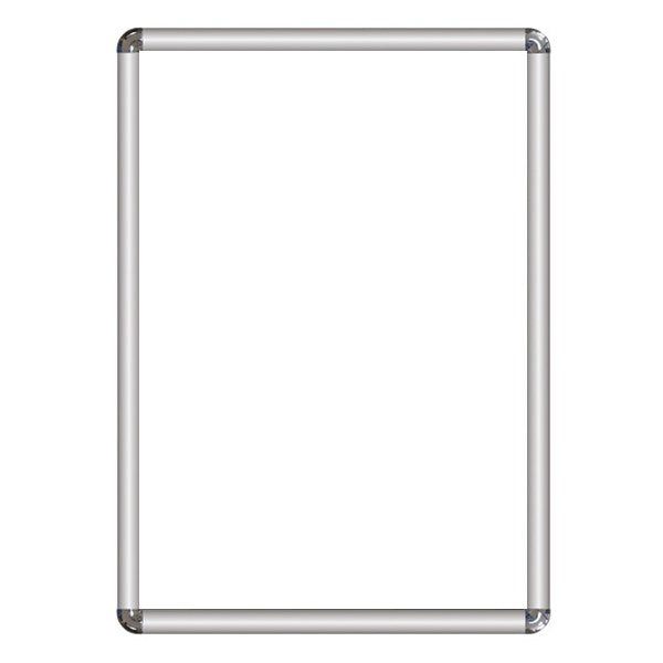 Plakátkeret A/2 kerekített kép