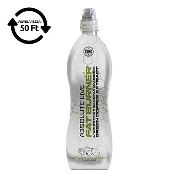 Sportital ABSOLUTE LIVE Fat burner kaktuszfüge-eper 900 ml DRS kép