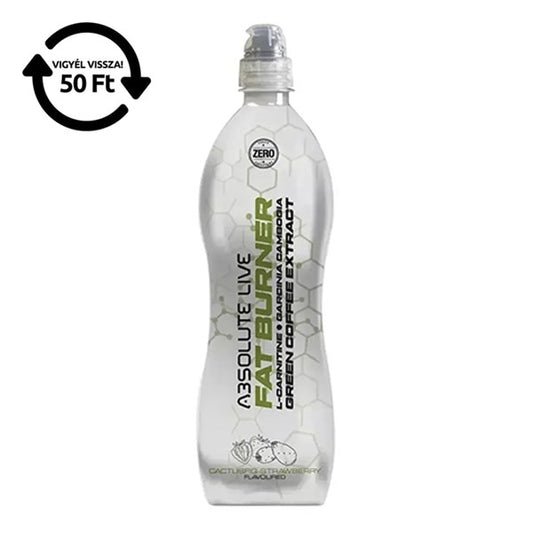 Sportital ABSOLUTE LIVE Fat burner kaktuszfüge-eper 900 ml DRS kép