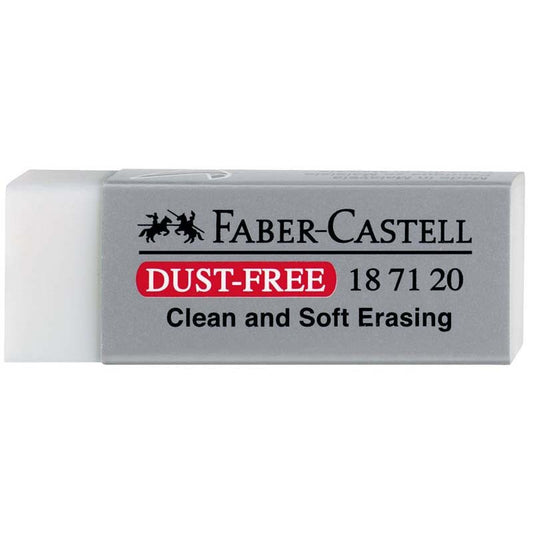 Radír FABER-CASTELL papírtokos forgács mentes 62x22x13mm fehér kép