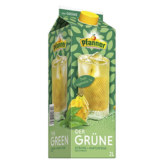 Üdítőital szénsavmentes PFANNER ice tea zöld 2L kép