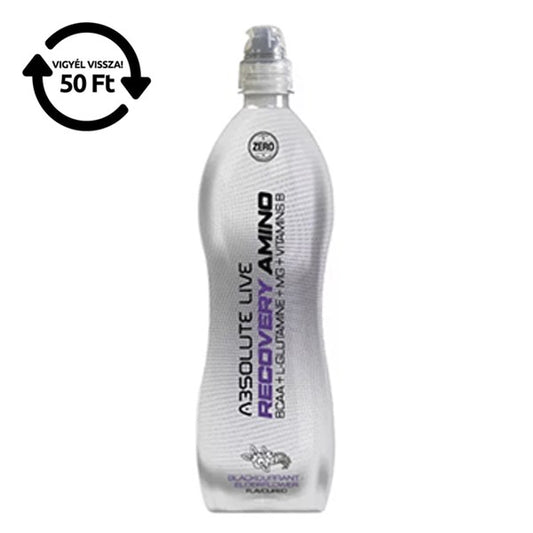 Sportital ABSOLUTE LIVE Recovery Amino feketeribizli-bodzavirág 900 ml DRS kép