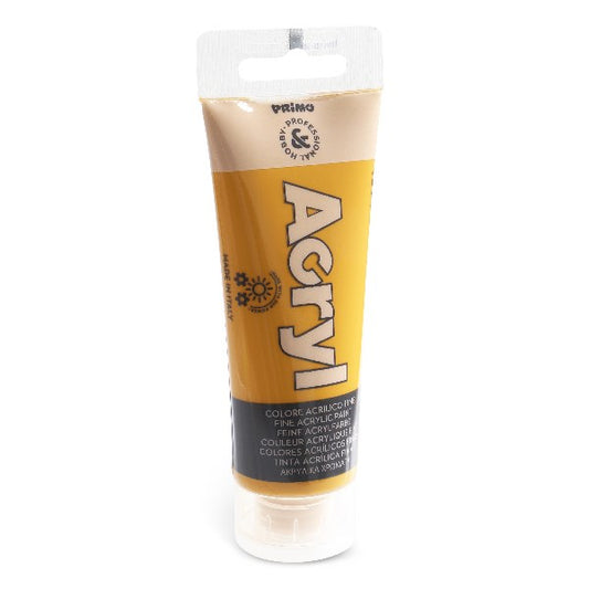 Akrilfesték PRIMO 75 ml mustársárga kép