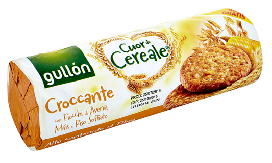 Gabonakeksz GULLON élelmi rostban gazdag puffasztott rizzsel 265 g kép