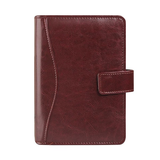 Gyűrűs kalendárium SATURNUS L231 sárga lapos bordó műbőr 2026. kép