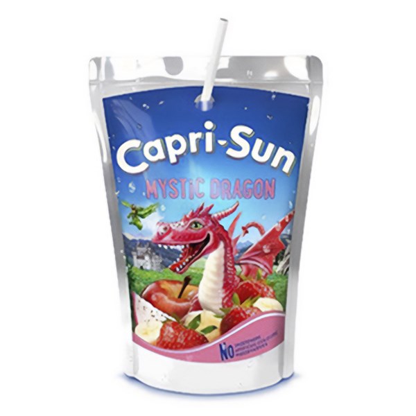 Üdítőital szénsavmentes CAPRI-SUN Mystic dragon 200 ml kép