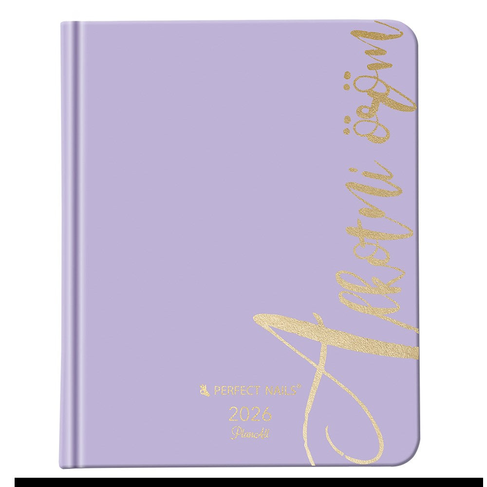 Tervezőnaptár PLANALL New Classic B/5 heti Perfect Nails - Alkotni öröm 2026. kép