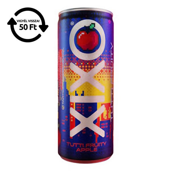 Üdítőital szénsavas XIXO Tutti Fruity Apple 0,25L DRS kép