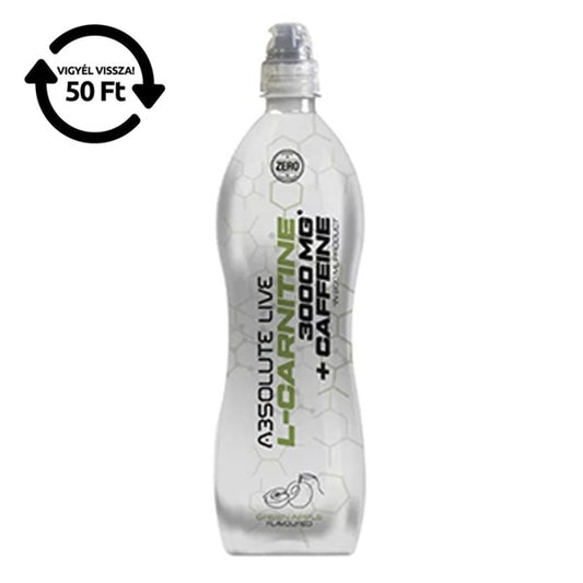 Sportital ABSOLUTE LIVE L Karnitin zöldalma 900 ml DRS kép