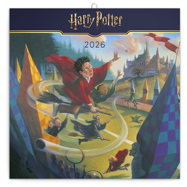 Lemeznaptár REALSYSTEM 300x300mm Harry Potter 2026. kép