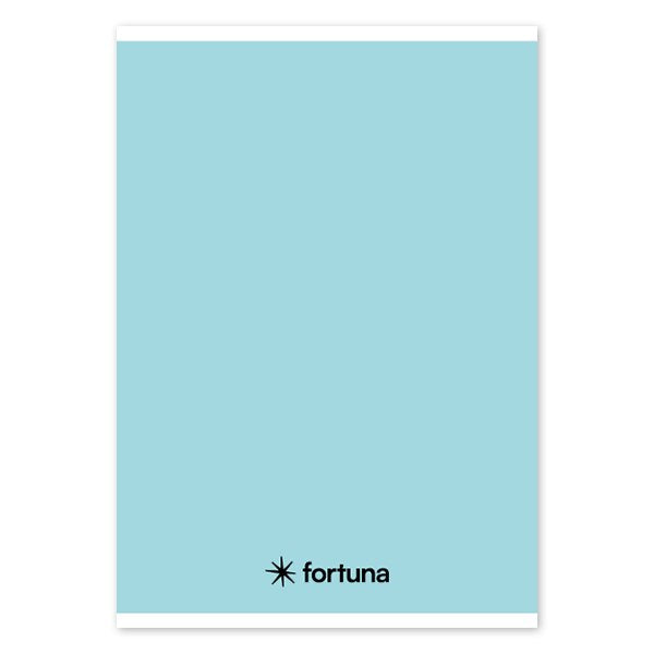 Füzet vonalas FORTUNA Monocolor A/5 32 lapos pasztell kék kép