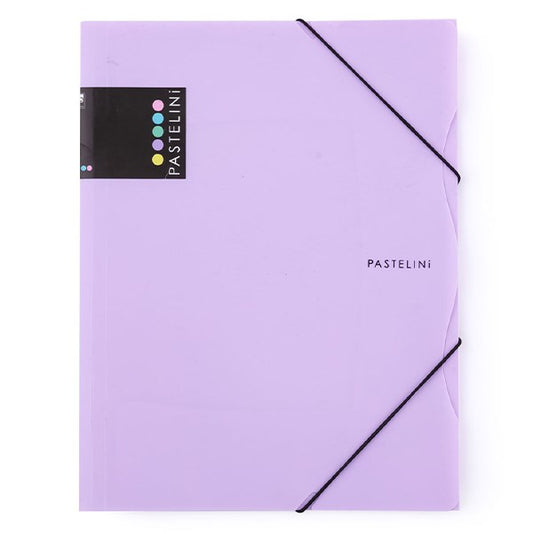 Gumis mappa PASTELINI PP A/4  lila kép