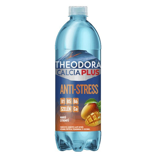Ásványvíz szénsavas THEODORA Calcia Plus Anti stressz mangó-citromfű 0,7 L DRS kép