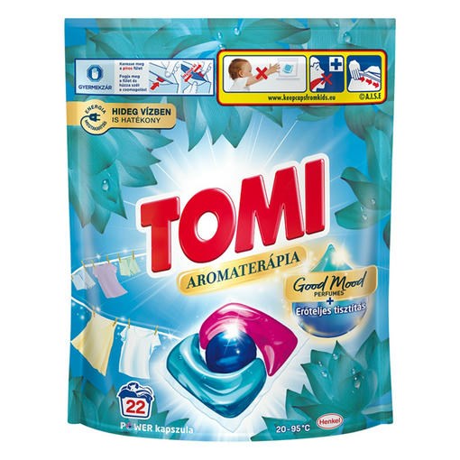 Mosókapszula TOMI Lotus Universal fehér- és világos ruhákhoz 22 db kép