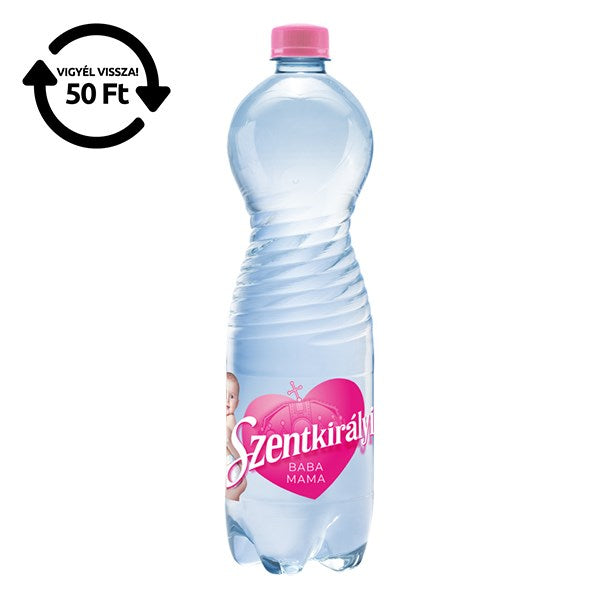Ásványvíz szénsavmentes SZENTKIRÁLYI Baba 1L DRS kép