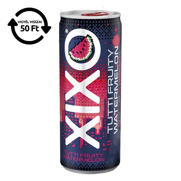 Üdítőital szénsavas XIXO Tutti Fruity Görögdinnye 0,25L DRS kép