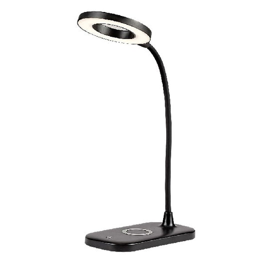 Asztali lámpa RÁBALUX Hardin LED 5W műanyag fekete kép