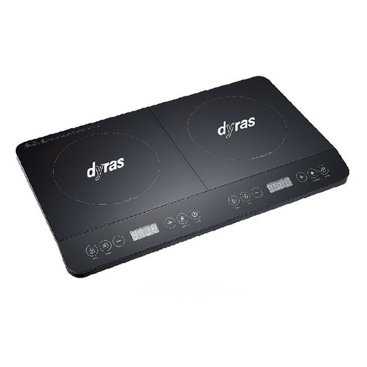 Indukciós főzőlap DYRAS IC-002B 2 lapos 2000W + 1500W fekete kép
