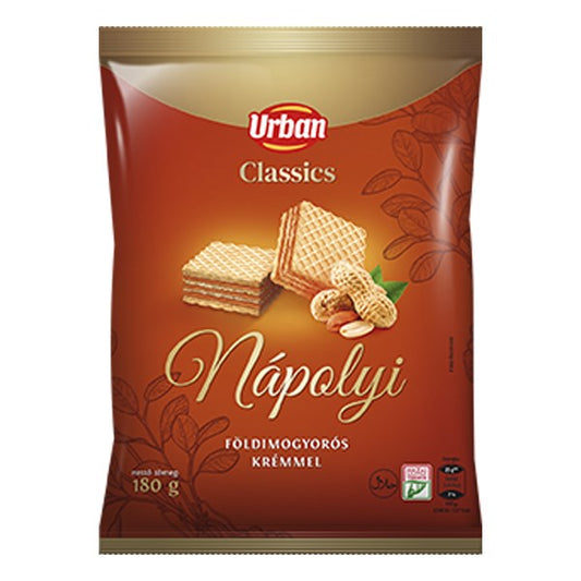 Töltött ostya URBAN Classic földimogyorós 180 g kép