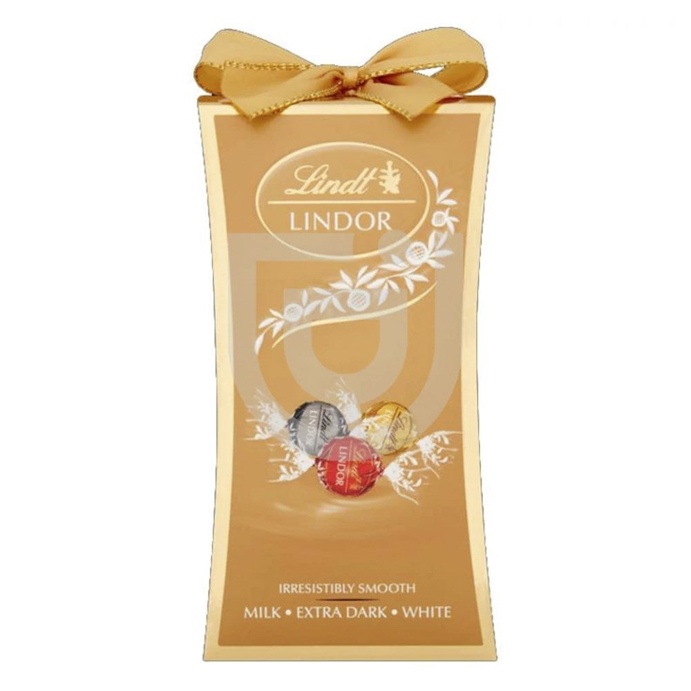 Csokoládé LINDT Lindor válogatás arany díszdobozban 75 g kép
