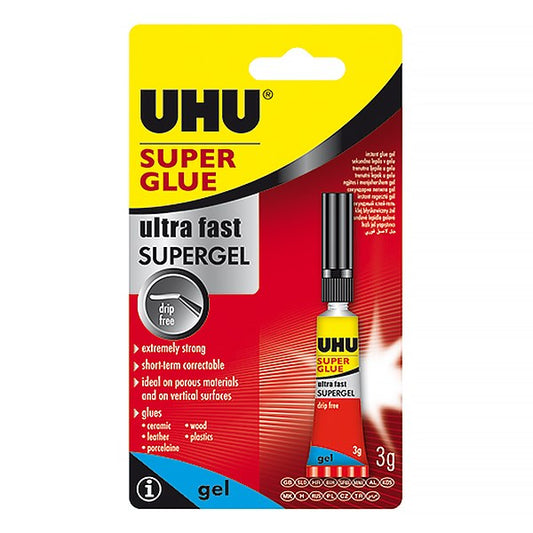 Pillanatragasztó UHU Super Glue Jumbo 3 g kép