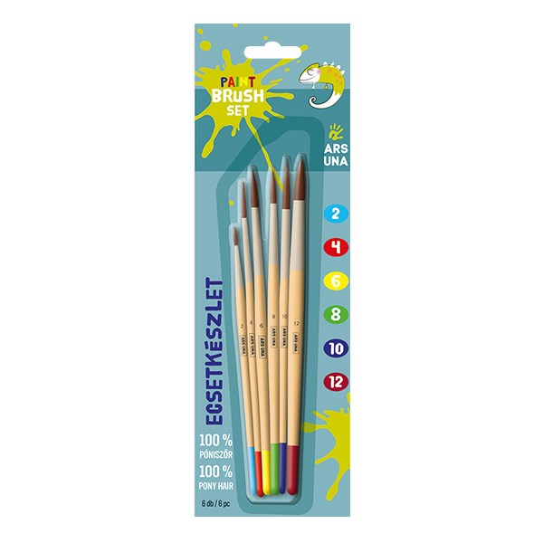 Ecset készlet ARS UNA (2-4-6-8-10-12) kép